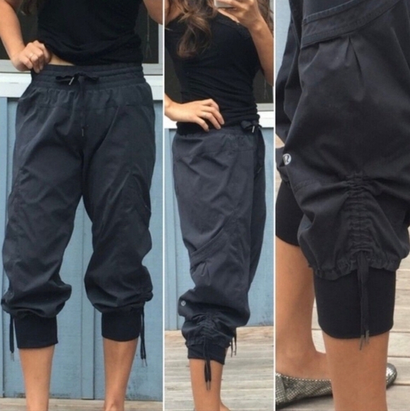 lululemon athletica Pants - LULULEMON Seeknthe Peek Crop Pants size 4